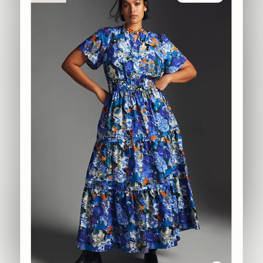 Anthropologie The Somerset Maxi Dress 2X
